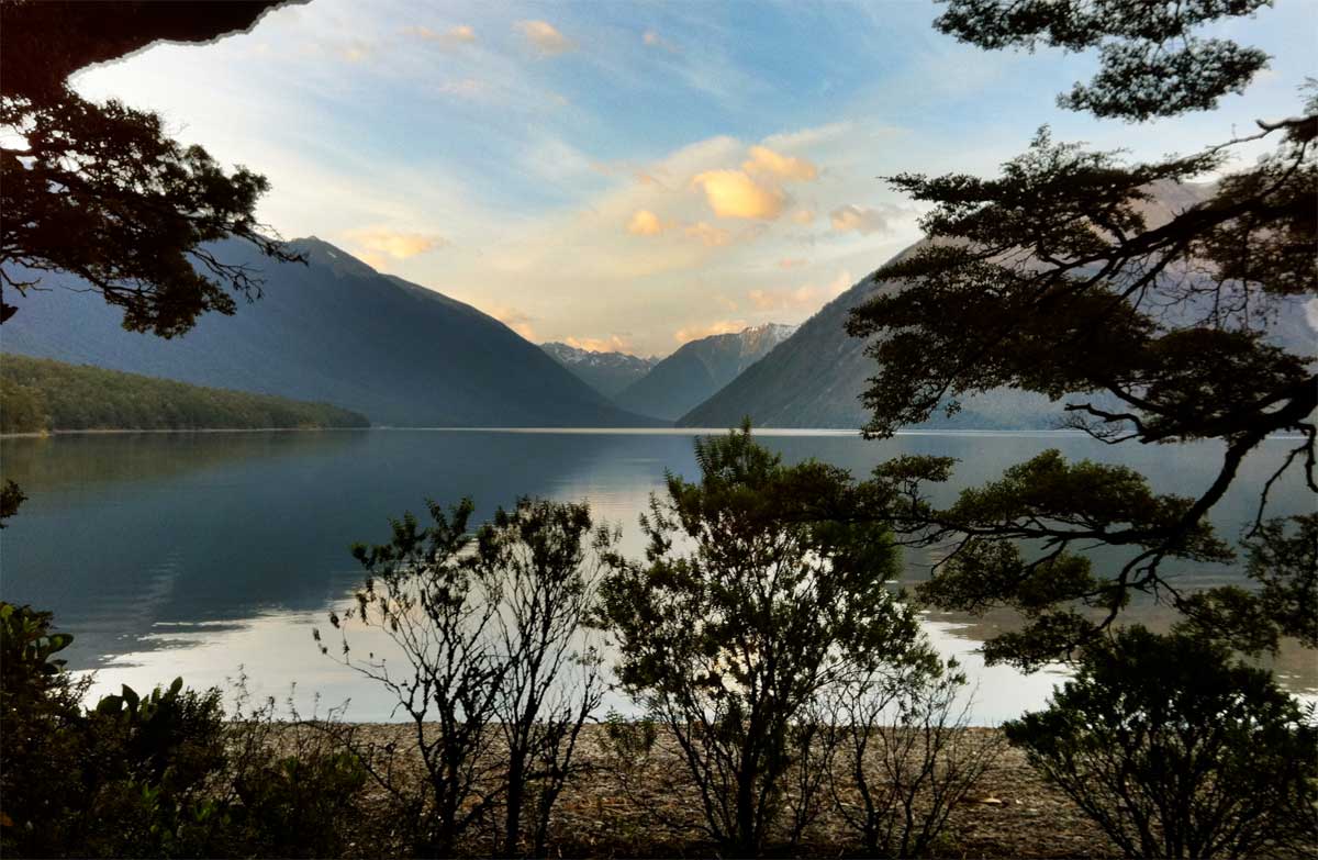 Lake Rotoiti West Bay Walks Walking And Tramping In Nelson Lakes