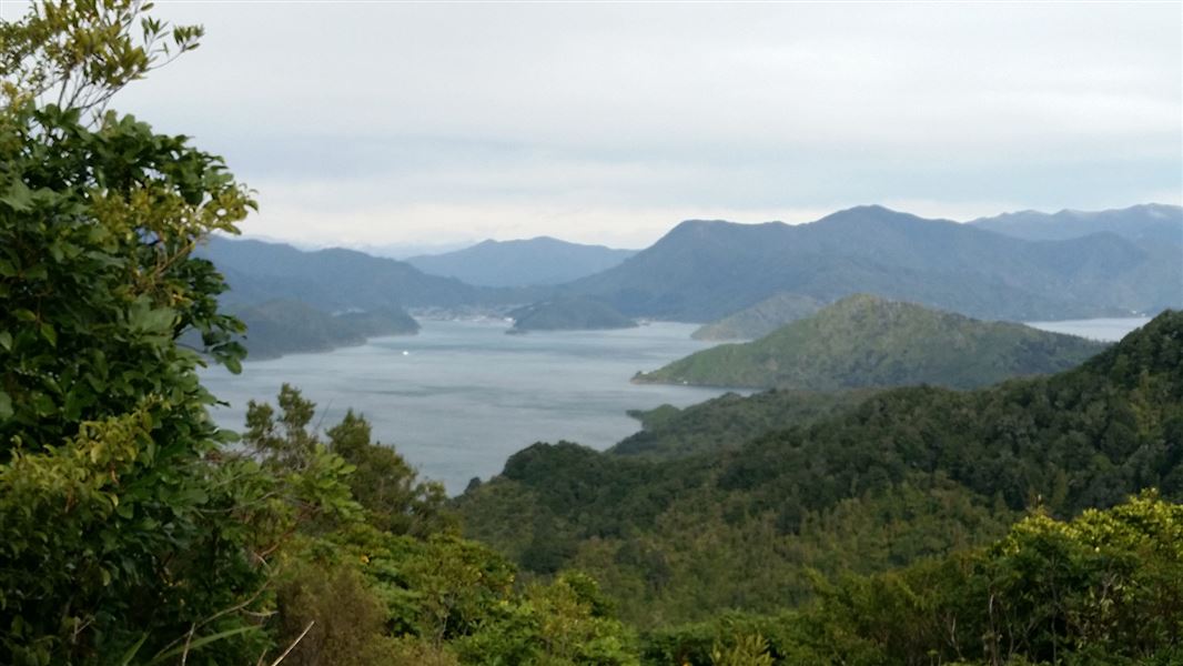 View from Black Rock Campsite