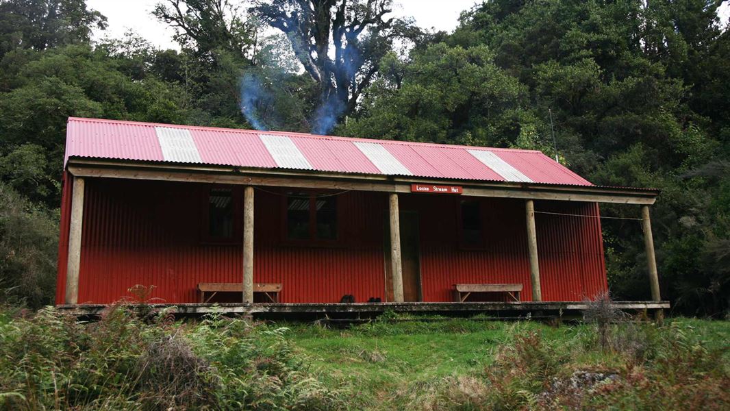 Locke Stream Hut.