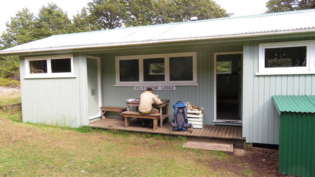 Venison Tops Hut. 