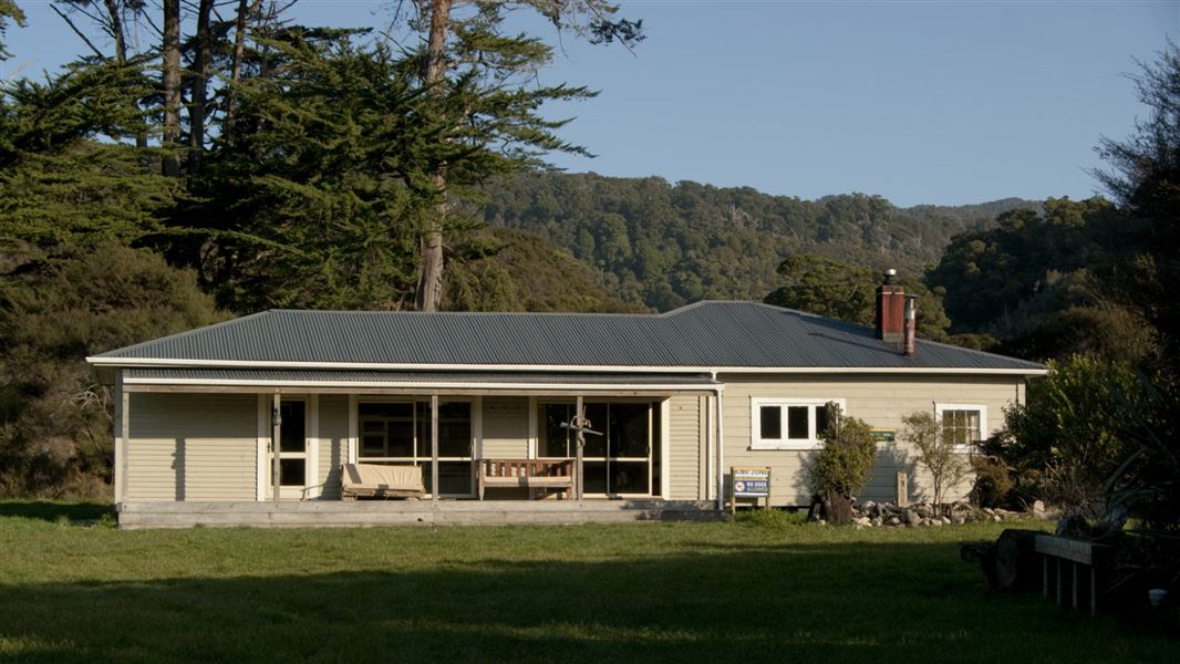 Kahurangi Keepers house.