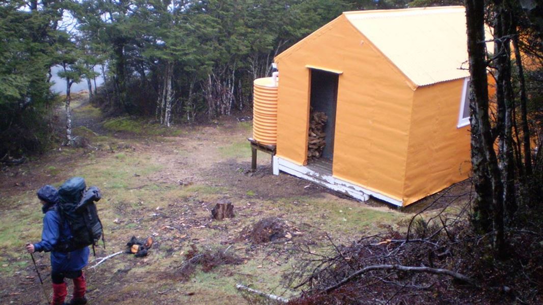 Mangaturutu hut.