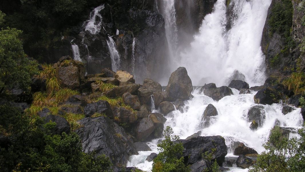 Tarawera Falls. 