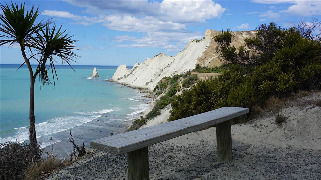 A view of Cape Kidnappers