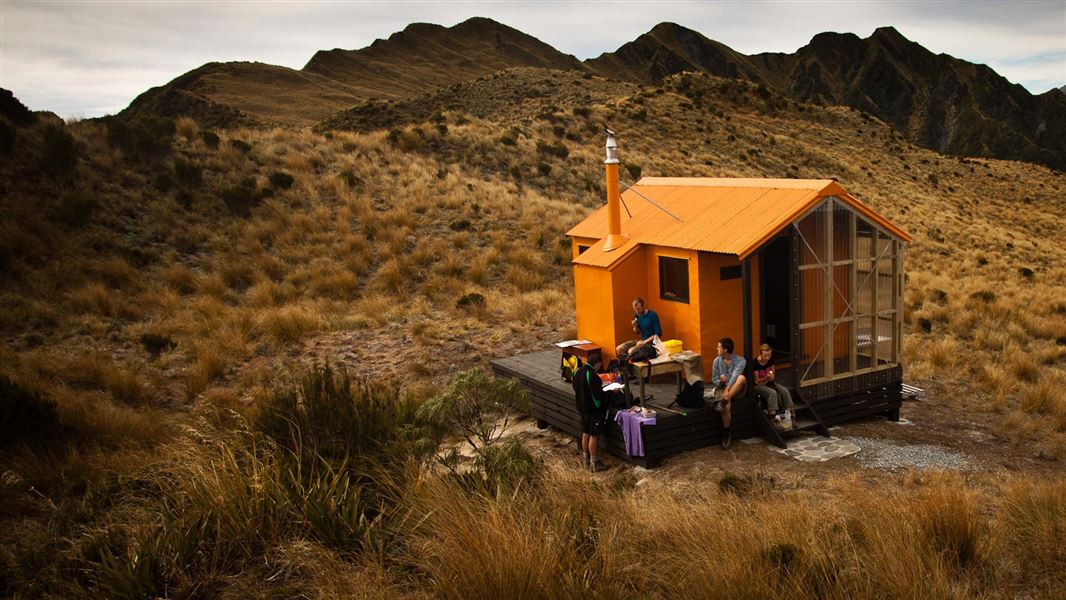 Mt Brown hut, Hokitika, West Coast