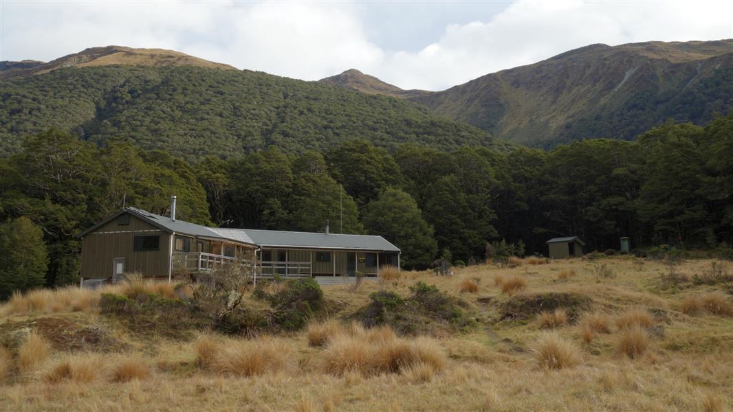 McKellar Hut Greenstone and Caples Track.