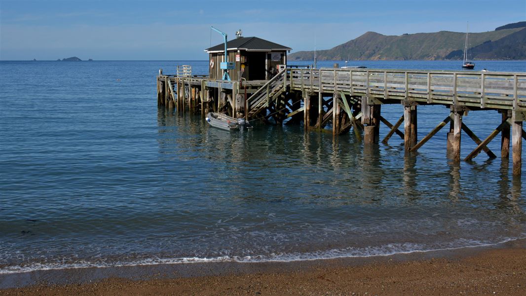 French Pass jetty. 