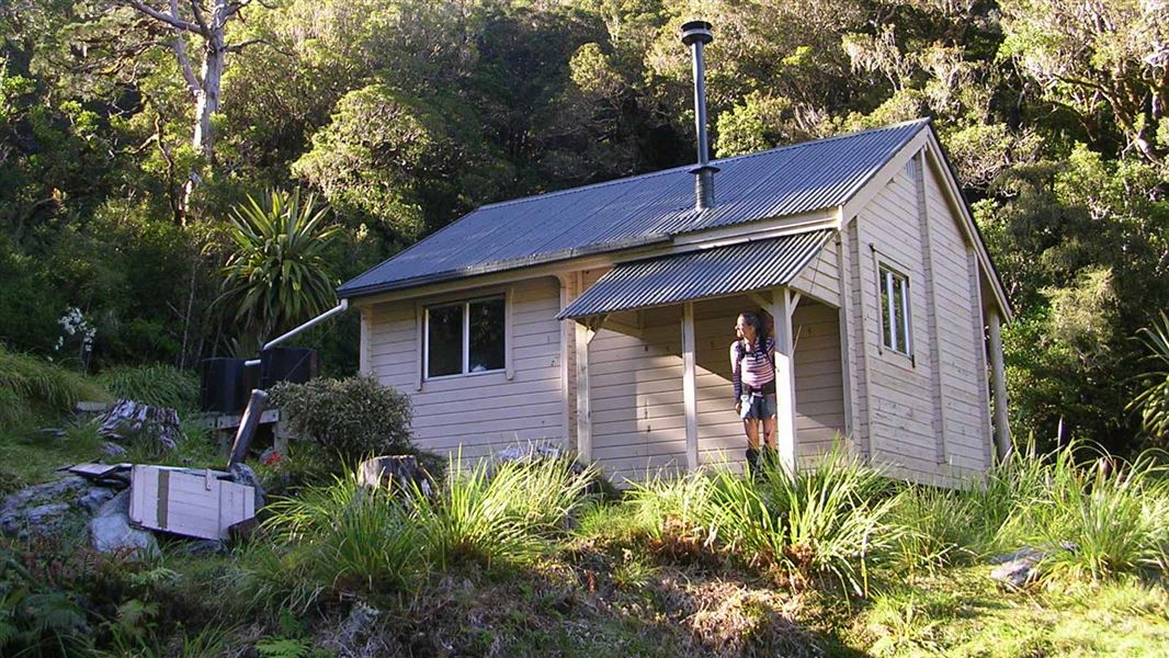 Camp Creek Hut. 