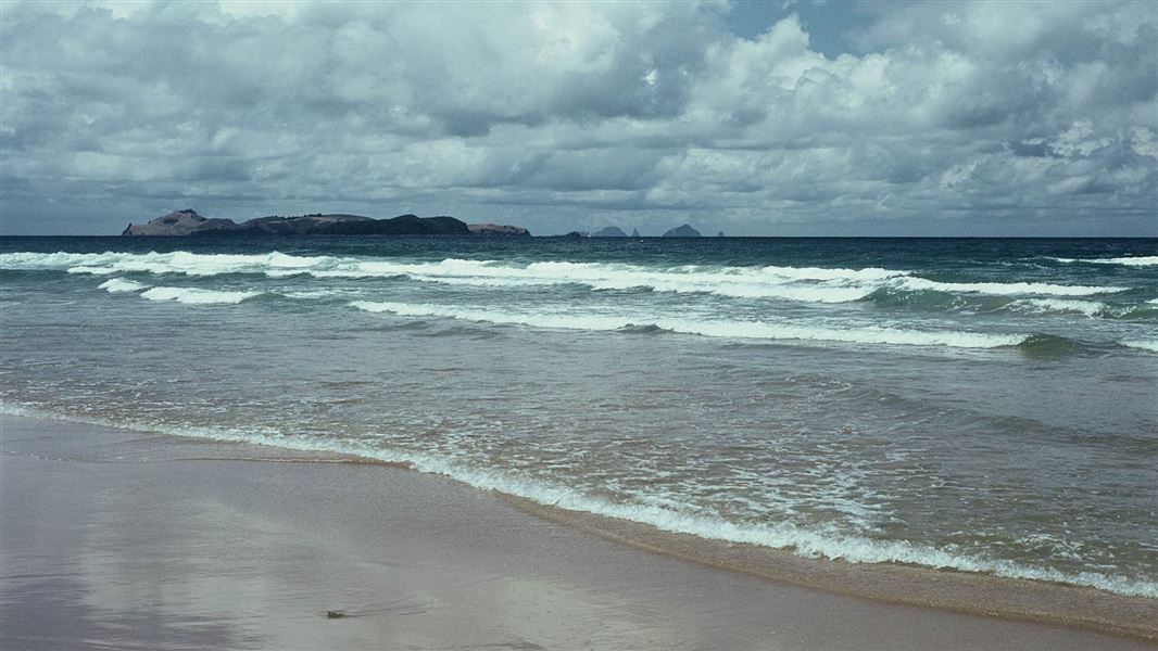 Opoutere Beach.