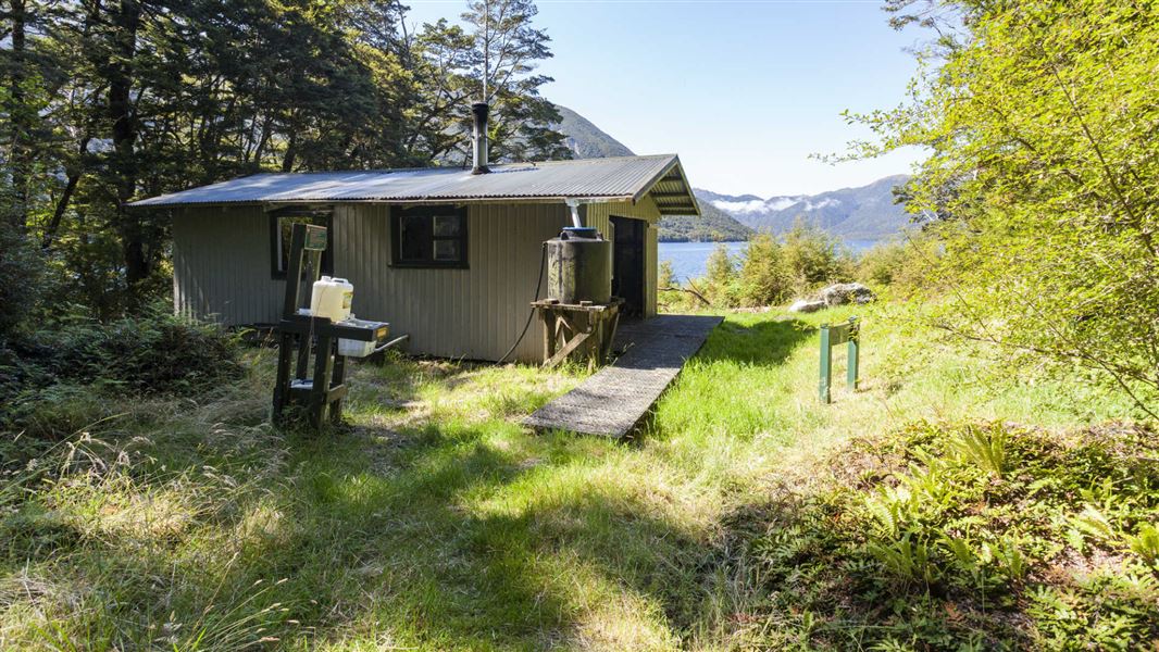 Monowai Hut, Fiordland.