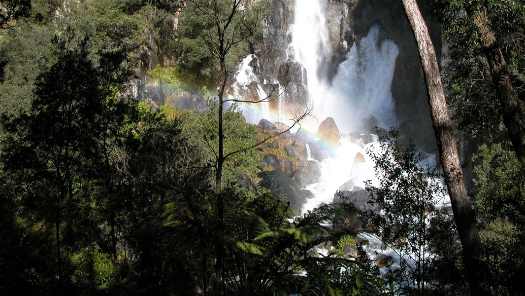 Tarawera Falls. 