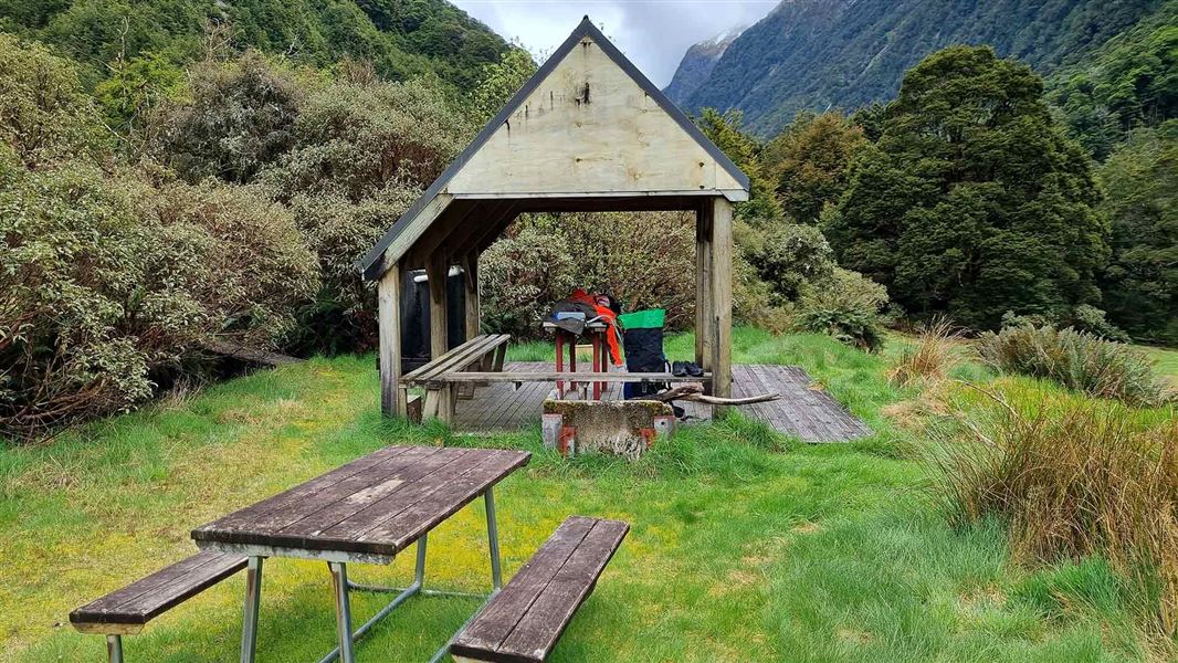 Young Forks Campsite. 