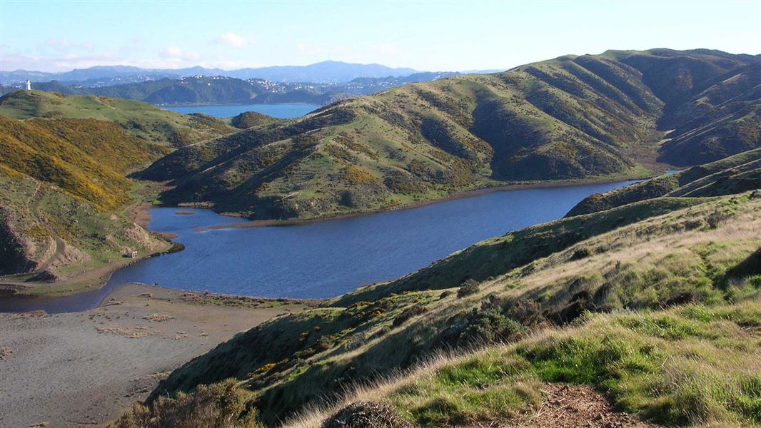 Pencarrow Lakes. 