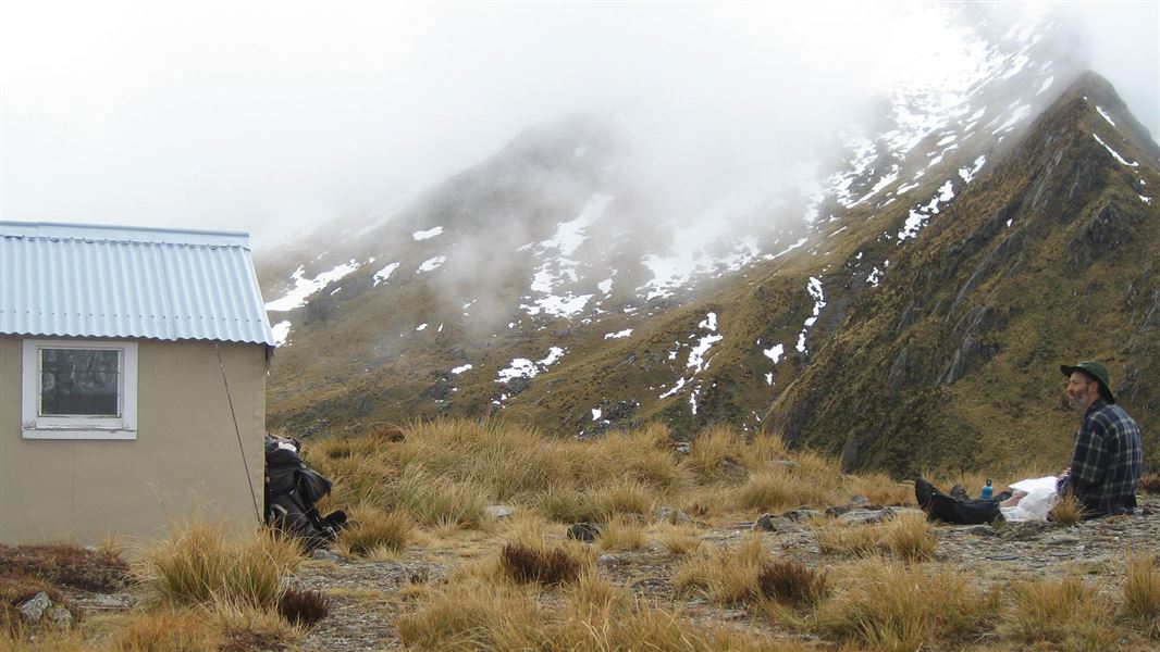 Toaroha Saddle Bivvy. 