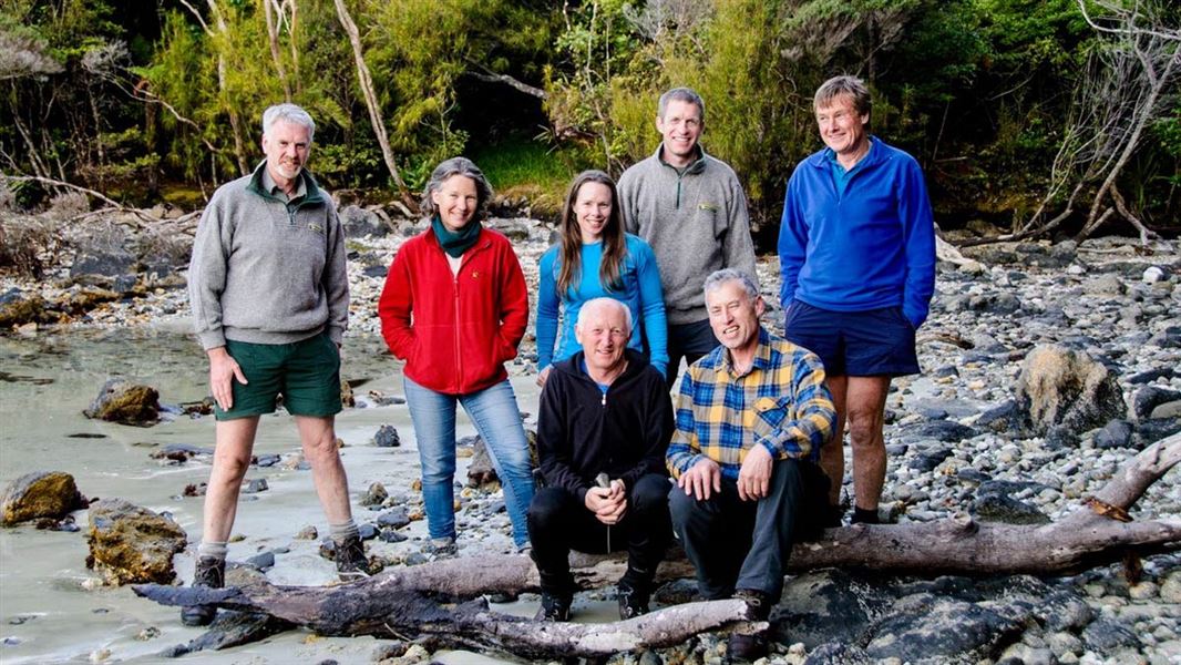 Daryl Eason, Dr Jacqueline Beggs, Deidre Vercoe, Andrew Digby, Graeme Elliot, John Innes, Tane Davis. 