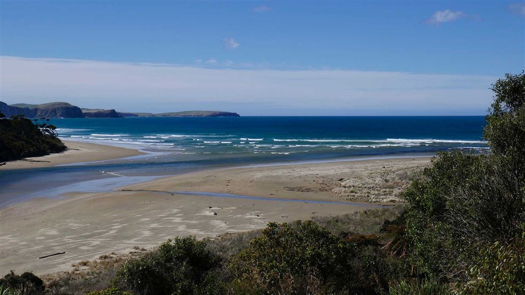 Long Point from Papatowai. 