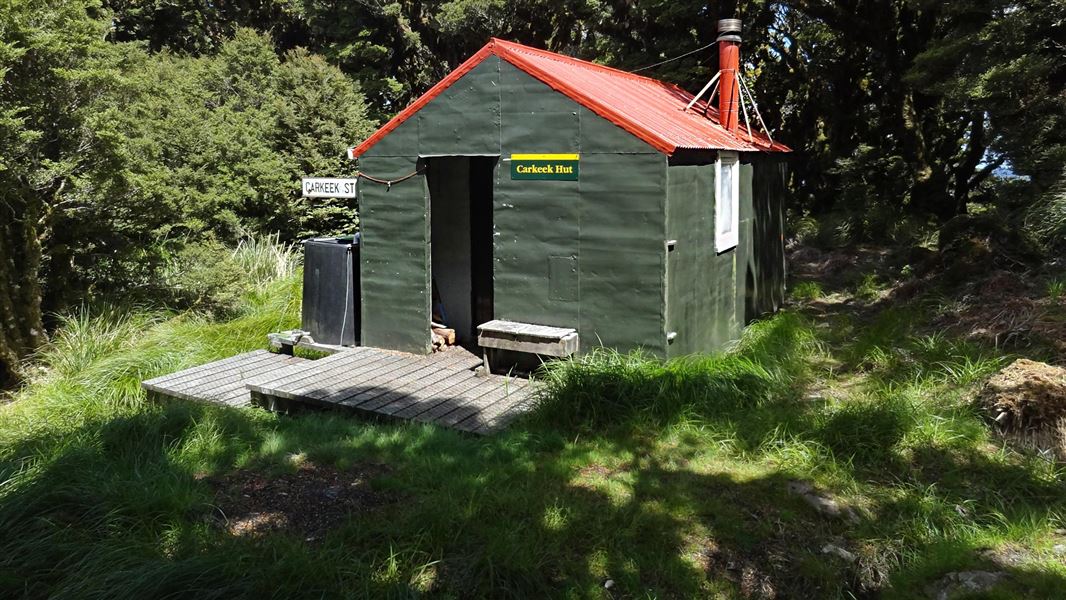 Carkeek Hut, painted by Dulux