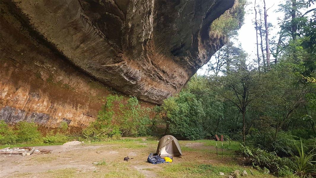 Ballroom Overhang Campsite