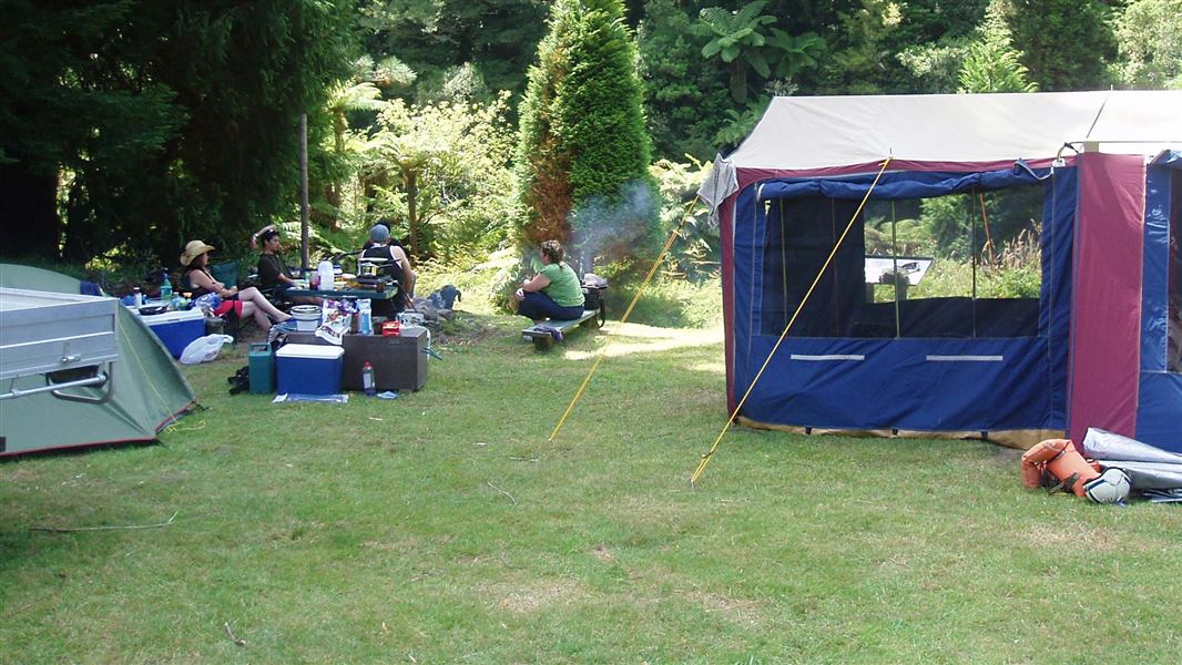 Whitikau Campsite. 