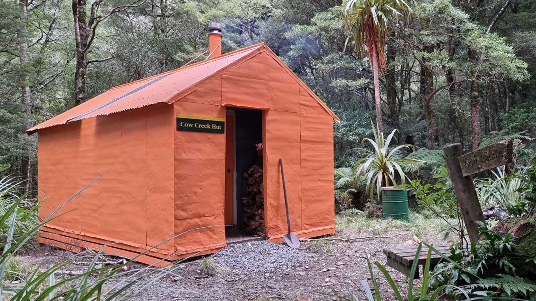 Cow Creek Hut. 