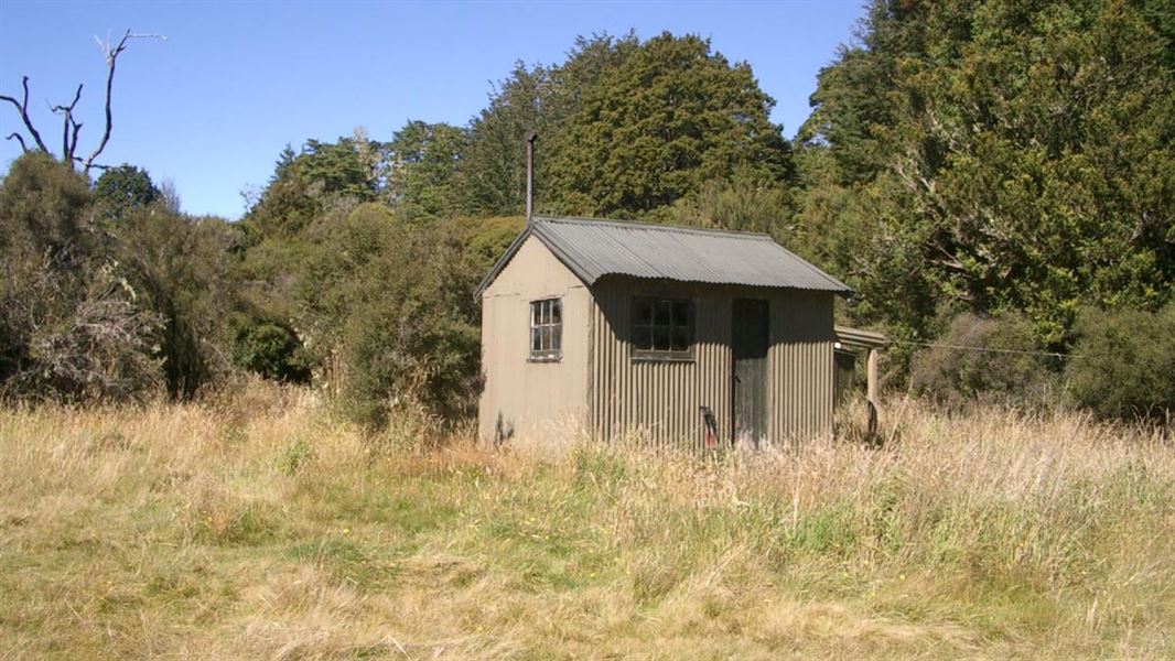 Back Valley Hut. 