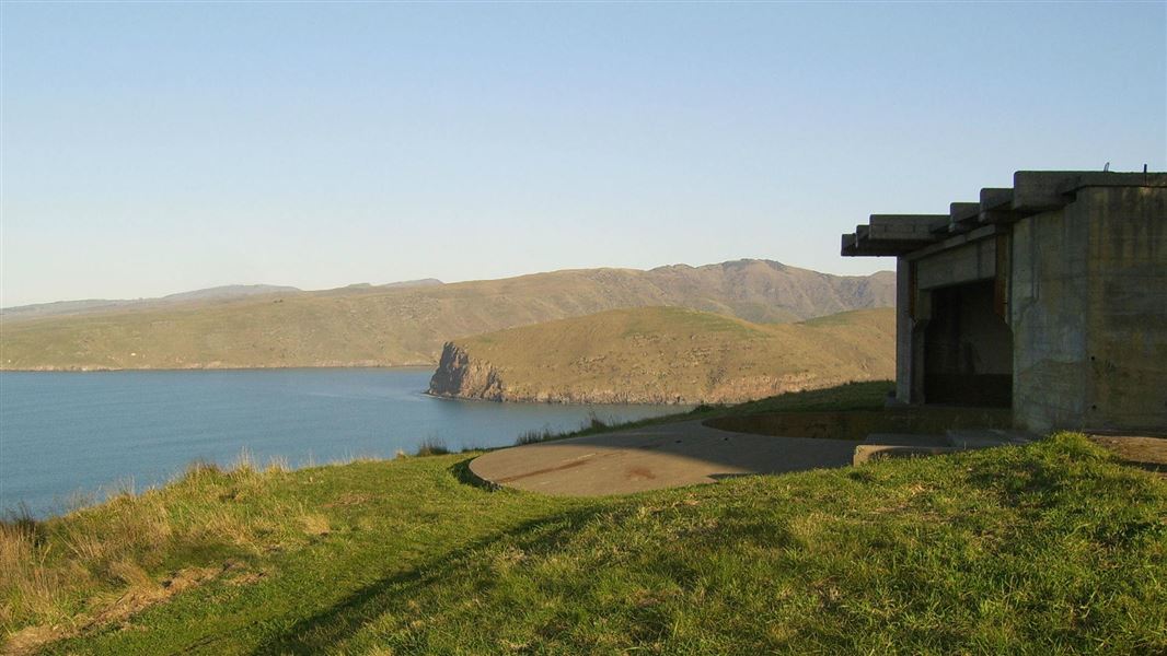 Awaroa/Godley Head coastal defence battery: Christchurch and Banks ...