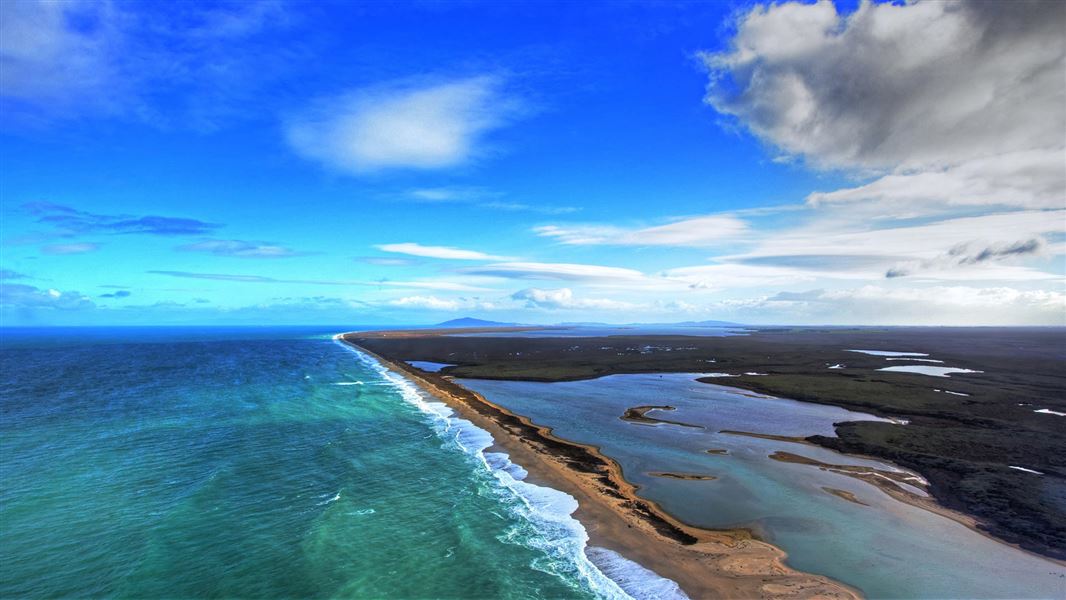 Waituna lagoon. 