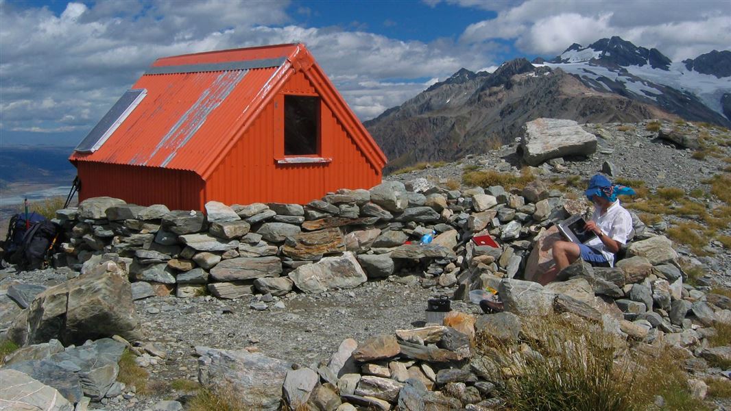 Sefton Bivouac: Aoraki/Mount Cook National Park, Canterbury region