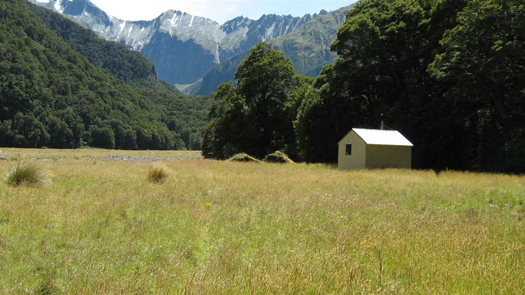 Makarora Hut.