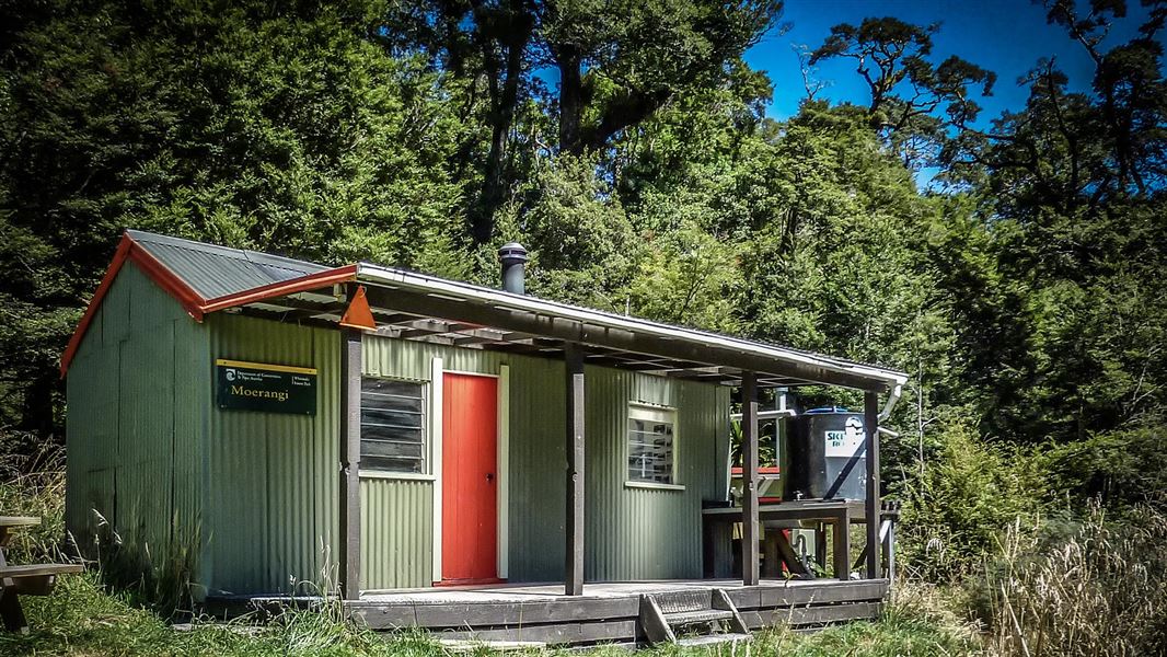 Moerangi Hut. 