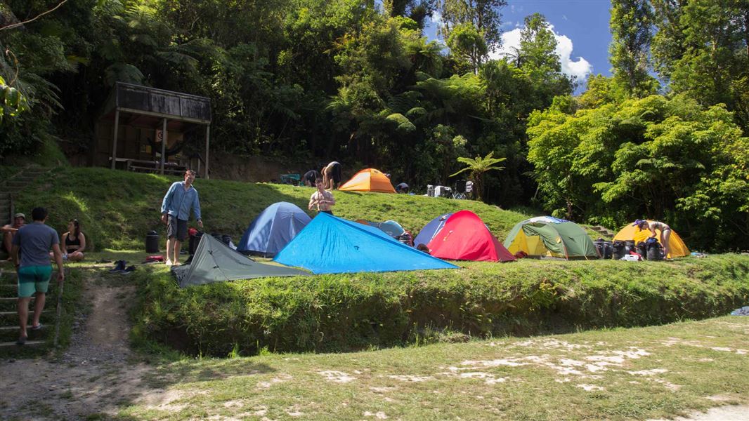 John Coull Campsite. 