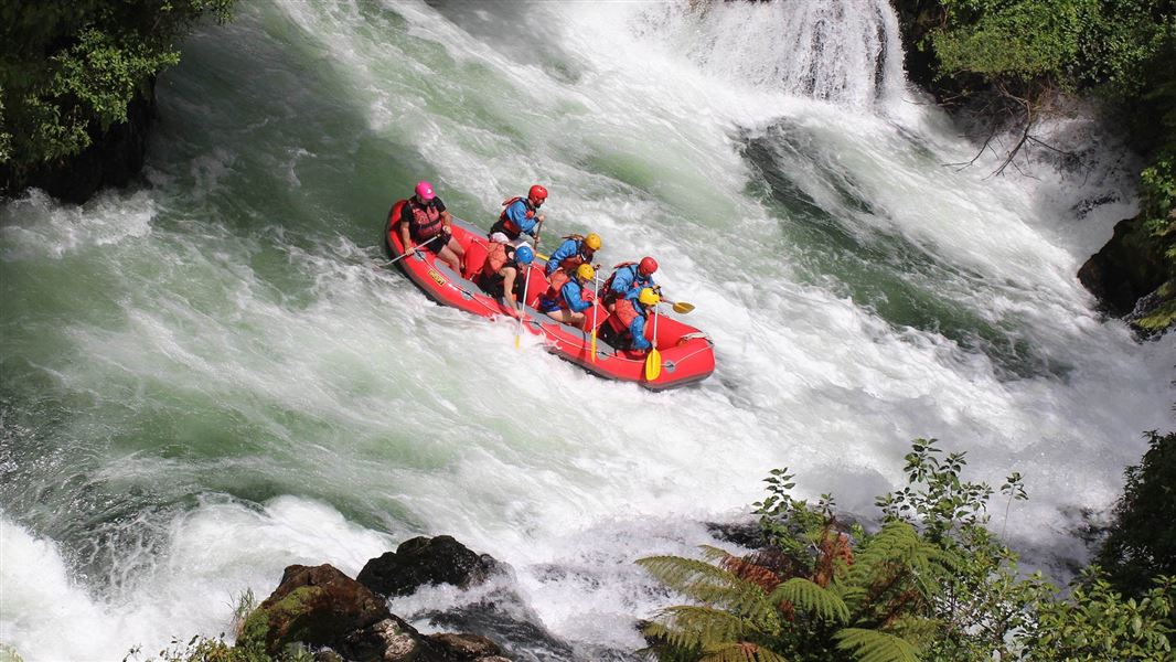 White water rafting, Kaituna River