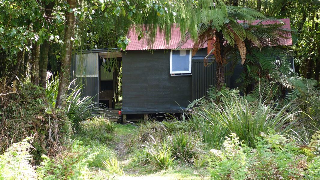 Neill Forks Hut. 