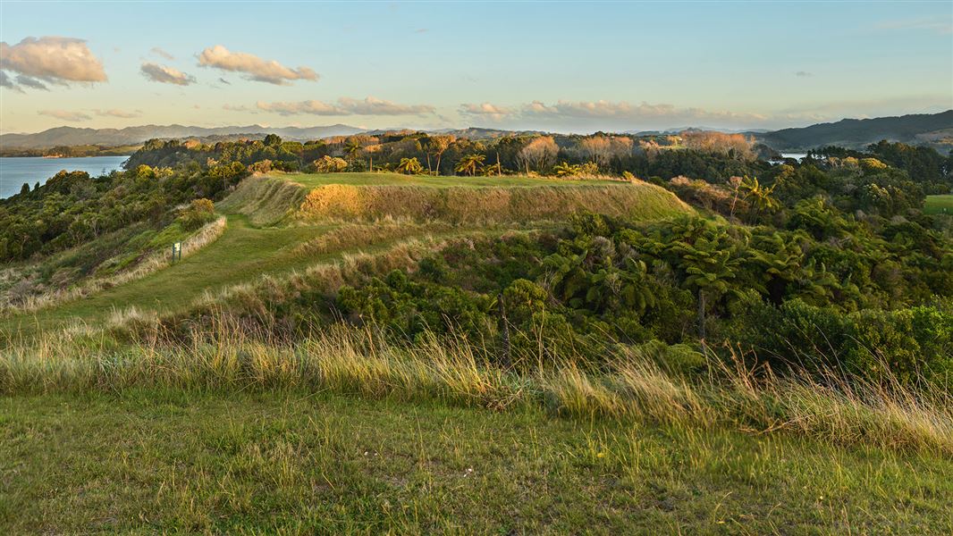 View of Tauwhare Pa. 