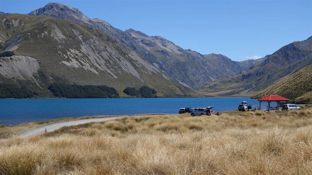 Lake Tennyson Campsite. 