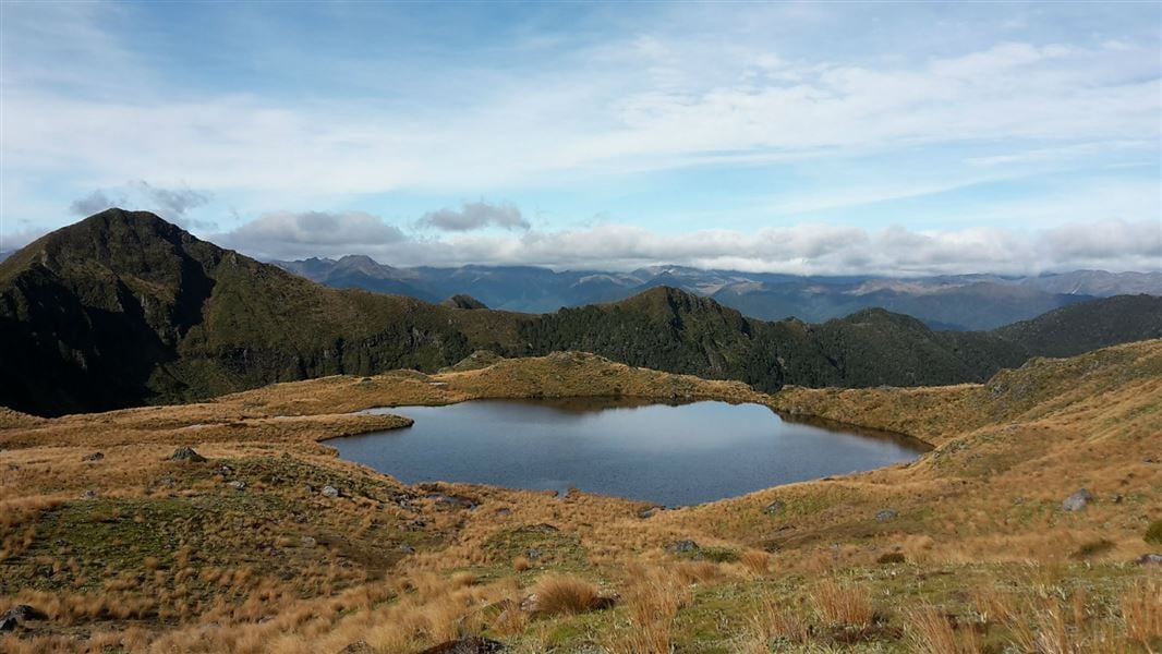 Tarn on Klondyke route.