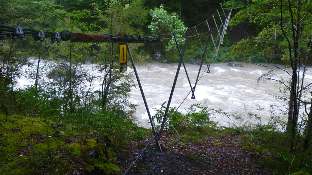 Hurunui Swingbridge Tracks and Routes.