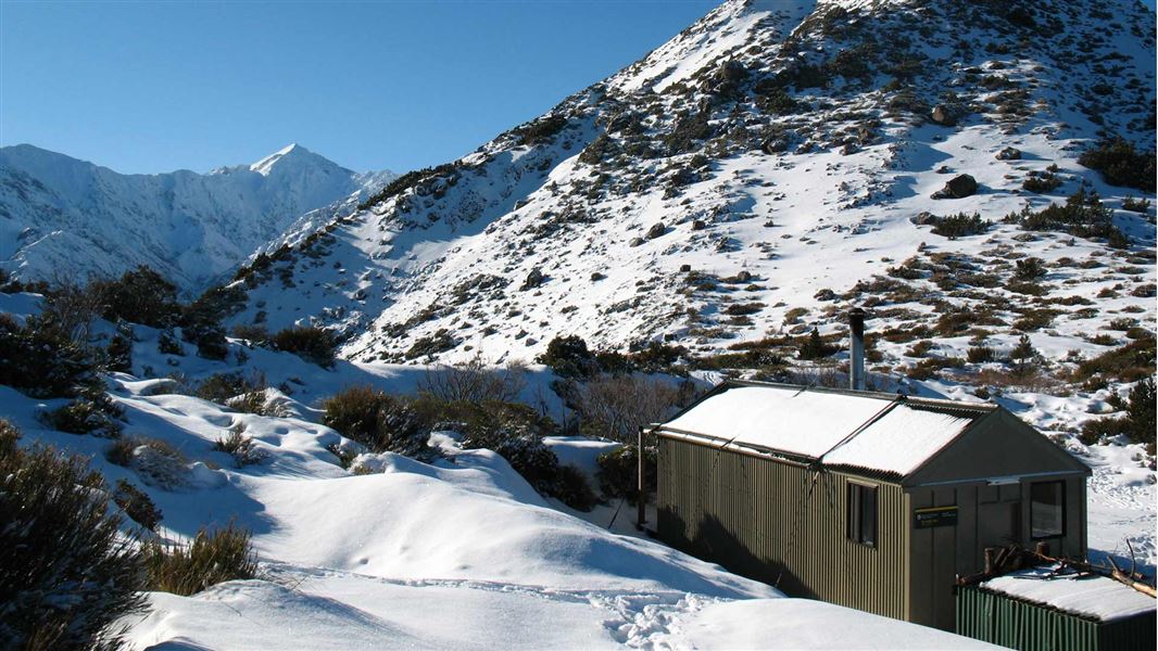 Mt Fyffe Hut. 