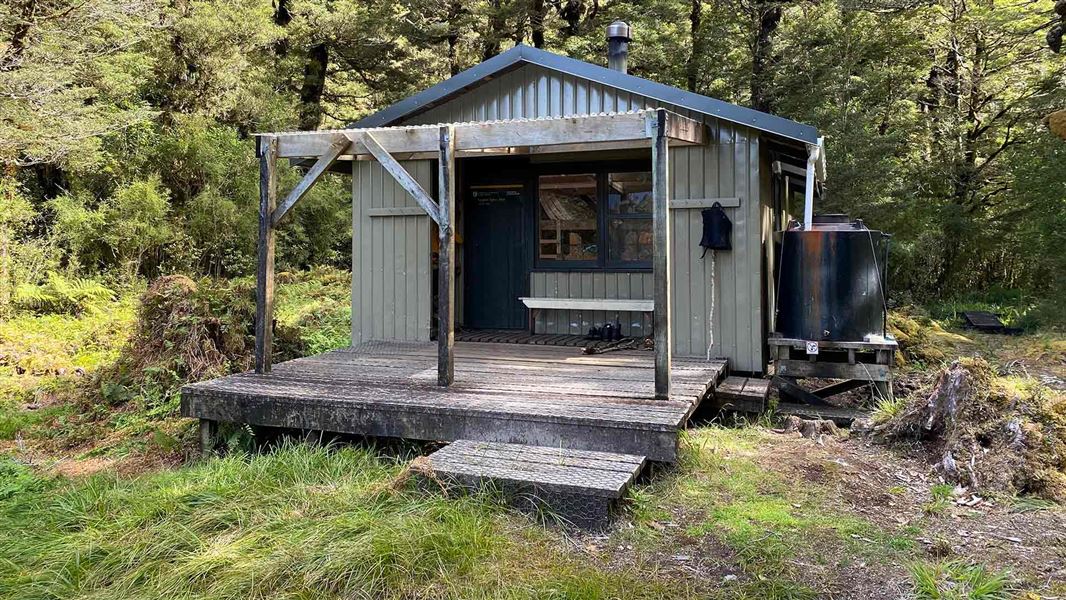 Upper Spey Hut. 