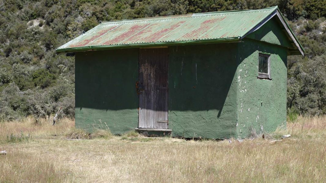 Pool Hut. 