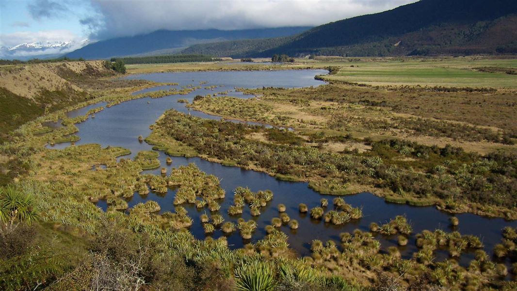 Rakatu Wetlands complex. 