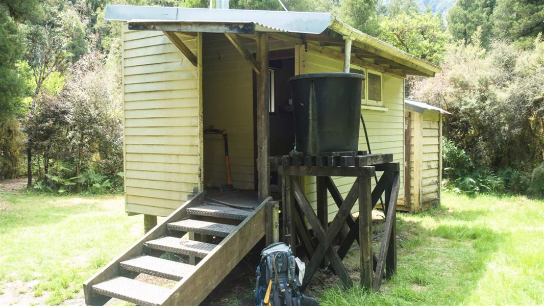 Architect Creek Hut. 