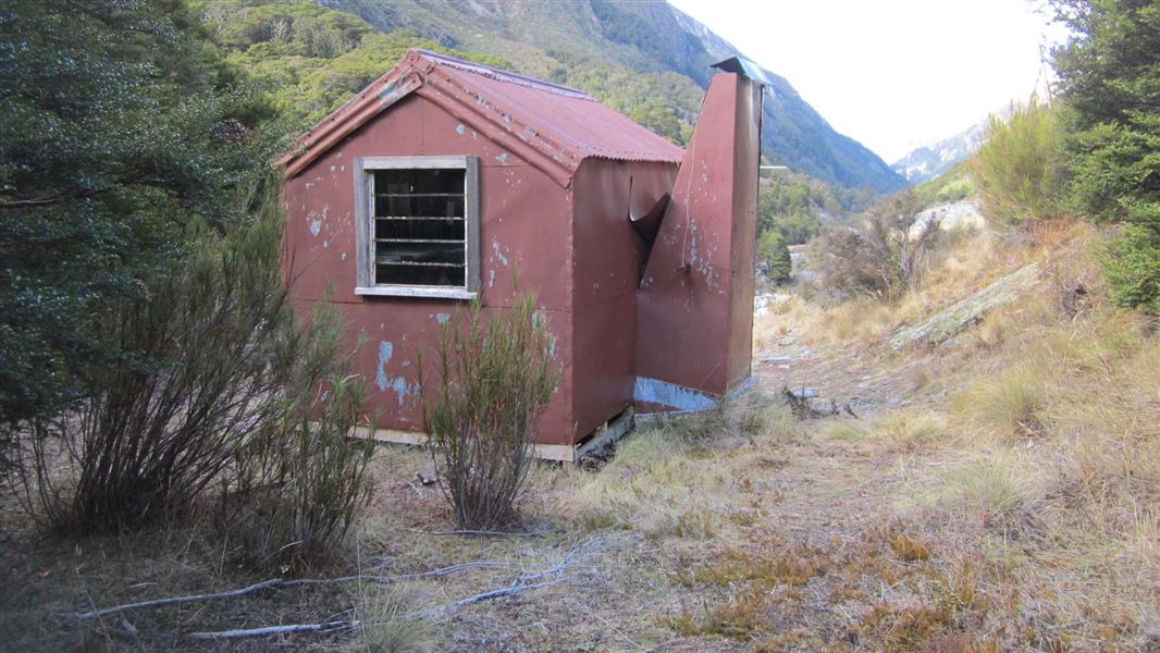 Big Hopwood Burn Hut.