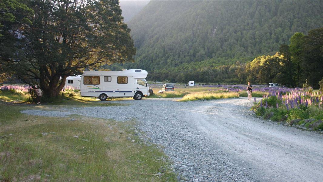 Walker Creek Campsite. 