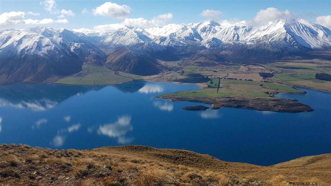 View from Peak Hill Route.