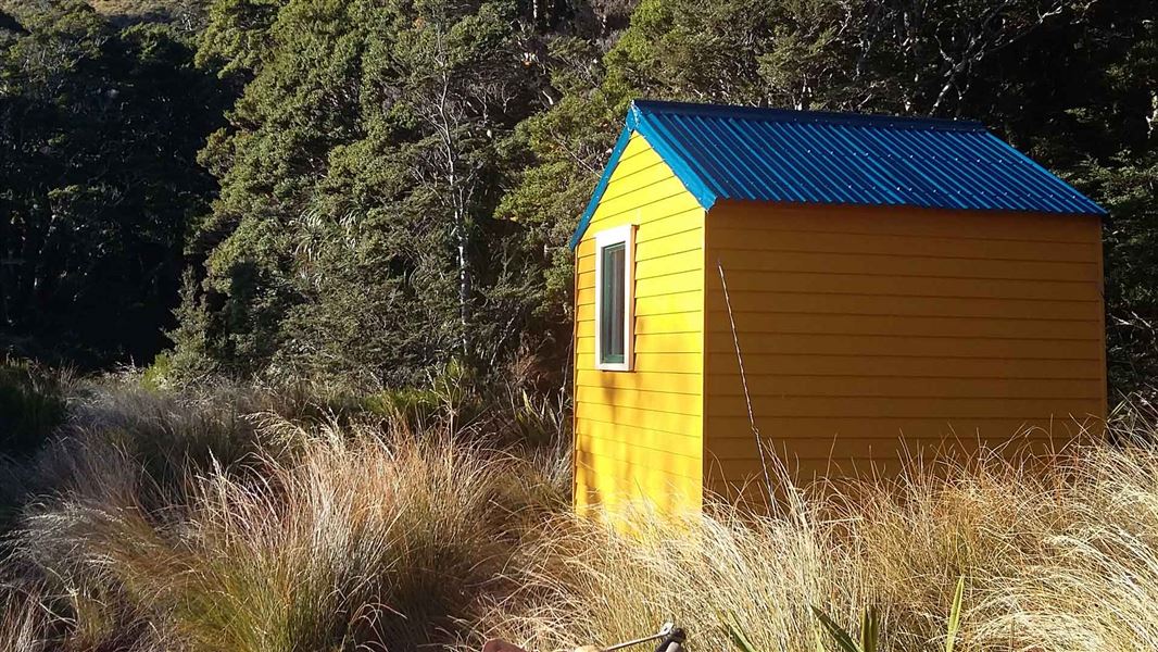 Lonely Lake Hut. 