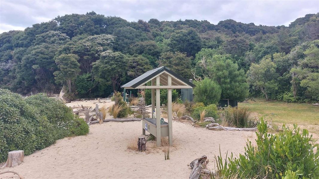 Mosquito Bay Campsite. 