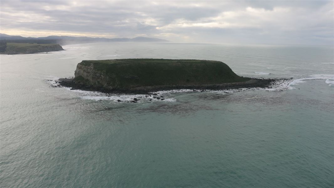 Motunau Island.