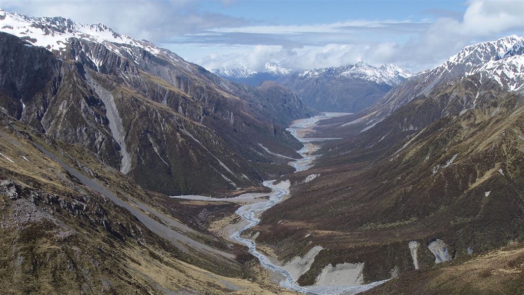 View at Browning Pass.