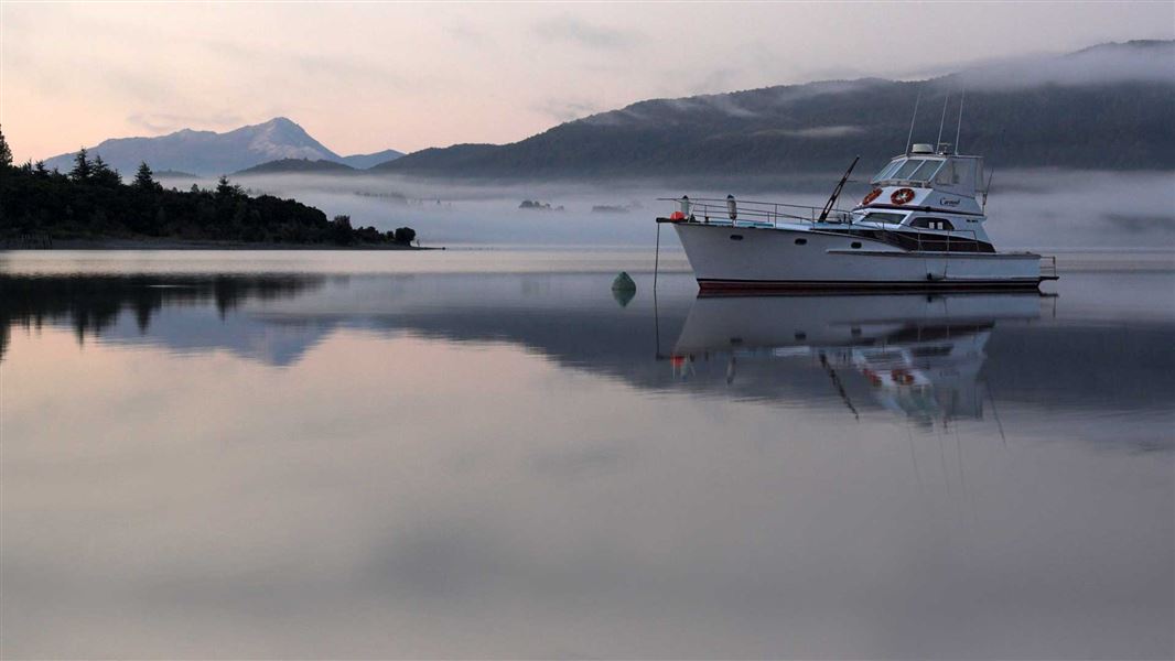 Boating, Lake Te Anau